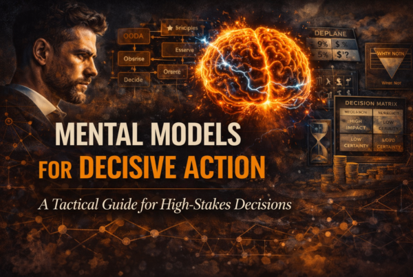 Mental model map for fast decision-making