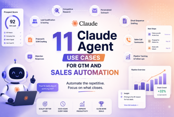 11 Claude Agent Use Cases for GTM and Sales Automation